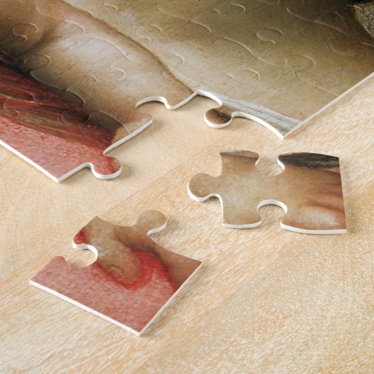 Puzzle Détail de <Virgin and Child> Attribué à Rapha (Côté)