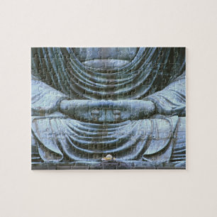 Puzzle Détail du grand bouddha, temple Kotokuji, Kamakur