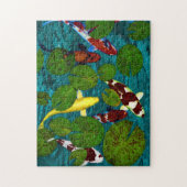 Puzzle d'ÉTANG de KOI (Vertical)