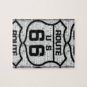 Puzzle d'états de l'itinéraire 66 (Horizontal)