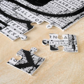 Puzzle d'états de l'itinéraire 66 (Côté)