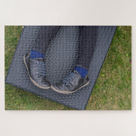 Puzzle Détente sur l'herbe (Horizontal)