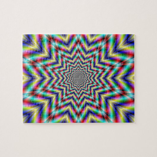 Puzzle d'étoiles à défis optiques (Horizontal)