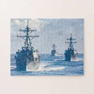 Puzzle DÉTROYEUR DE MISSILES GUIDÉS - DDG-59 (11x14 POUCE