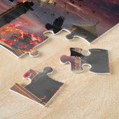 PUZZLE DÉTRUIT DE BOMBE ATOMIQUE DES MONDES (Côté)