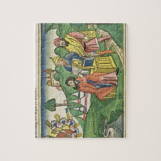 Puzzle Deuteronomy : Frontispice dans lequel Dieu fait le (Vertical)