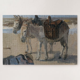Puzzle Deux Ânes (par Isaac Israels)