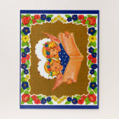 Puzzle deux anges chantant (Vertical)