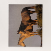 Puzzle Deux Arabes se rassemblent Le Soir Lumière (Vertical)