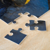 Puzzle Deux aras bleus, Brésil (Côté)