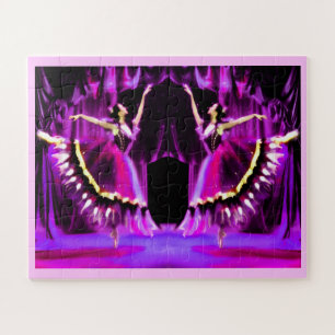 Puzzle Deux ballerines dansantes art