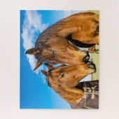 Puzzle Deux beaux chevaux (Vertical)