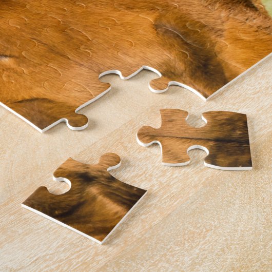 Puzzle Deux beaux chevaux (Côté)