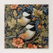 Puzzle Deux Beaux Pickadee Noirs (Vertical)