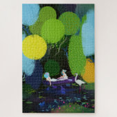 Puzzle Deux belles dames dans un bateau (Vertical)