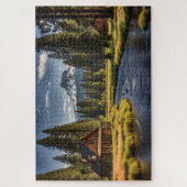 Puzzle Deux Cabines au bord de la rivière (Vertical)