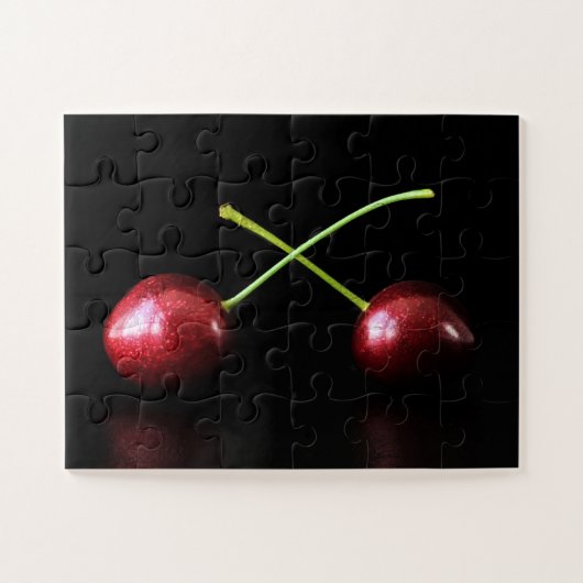 Puzzle Deux cerises 11x14 30pc jpcnm (Horizontal)