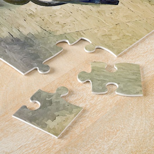 Puzzle Deux Chaises En Barbier Avec Capuchons En Barbre R (Côté)