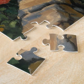 Puzzle Deux chats roux marchant le long d'un chemin (Côté)