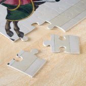 Puzzle Deux chevaliers à un tournoi, plat 'd'une histoire (Côté)