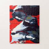 Puzzle Deux chevaux (Vertical)