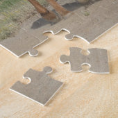 Puzzle Deux chevaux jouant (Côté)