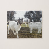 Puzzle Deux chèvres (Horizontal)