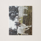 Puzzle Deux chèvres (Vertical)