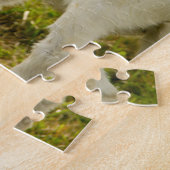 Puzzle Deux chèvres Blancs Brown (Côté)