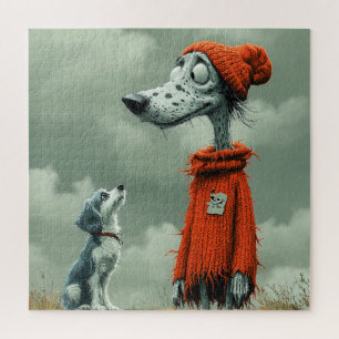 Puzzle Deux chiens