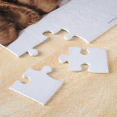 Puzzle Deux chiots Cavalier King Charles Spaniel (Côté)