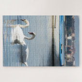 Puzzle Deux cygnes (Horizontal)