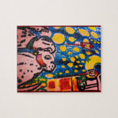 Puzzle Deux Dalmatiens adorent l'art (Horizontal)