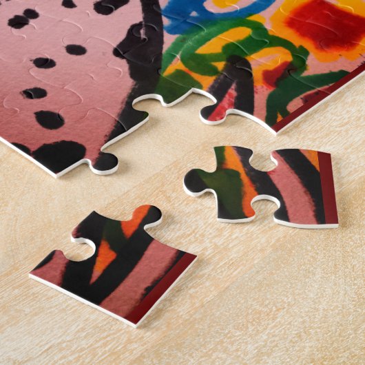 Puzzle Deux Dalmatiens adorent l'art (Côté)