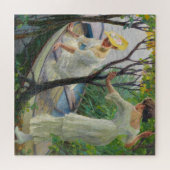 Puzzle Deux femmes en bateau | Edward Cucuel (Horizontal)