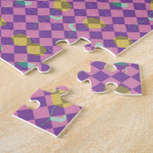 Puzzle Deux fleurs diamants (Côté)
