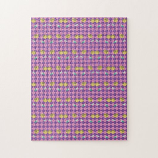 Puzzle Deux fleurs diamants (Vertical)