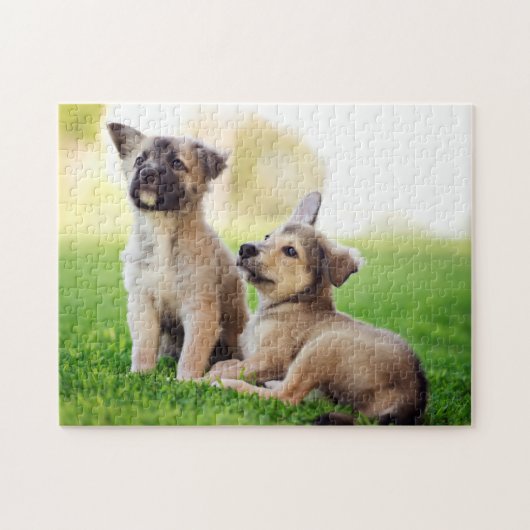 Puzzle Deux German Shepherd (Horizontal)