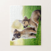 Puzzle Deux German Shepherd (Vertical)