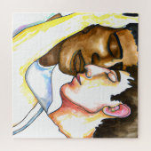 Puzzle Deux hommes se réconcilient dans l'amour LGBTQ (Horizontal)