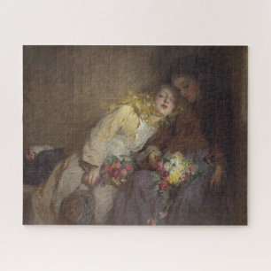 Puzzle Deux jeunes filles rentrant chez elles