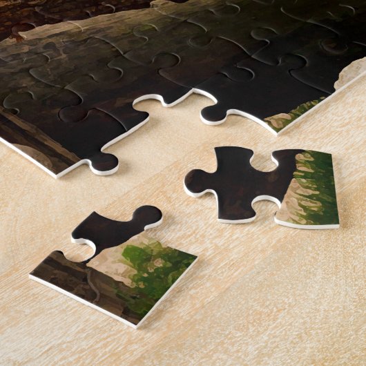 Puzzle Deux lionnes (Côté)