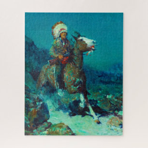 Puzzle Deux lunes par Frank Tenney Johnson