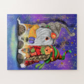 Puzzle Deux mignons Gnomes chantent une joyeuse chanson d (Horizontal)