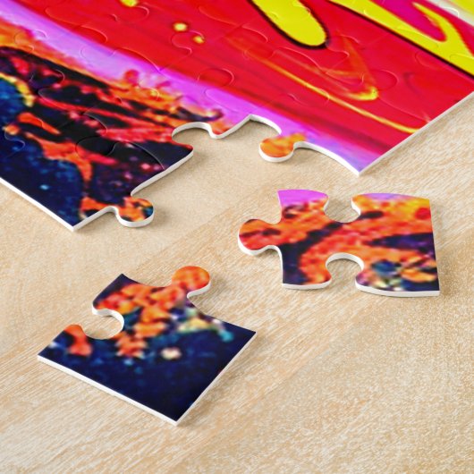 Puzzle Deux mondes (Côté)