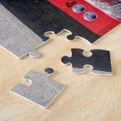 Puzzle Deux moteurs à incendie devant la cheminée (Côté)