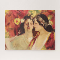 Deux muses du printemps (par Stefan Luchian)