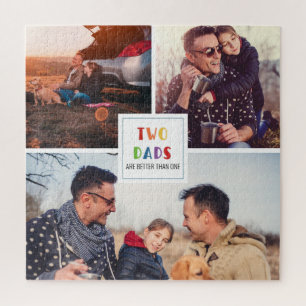 Puzzle Deux papas valent mieux qu'un Photo de la fête d