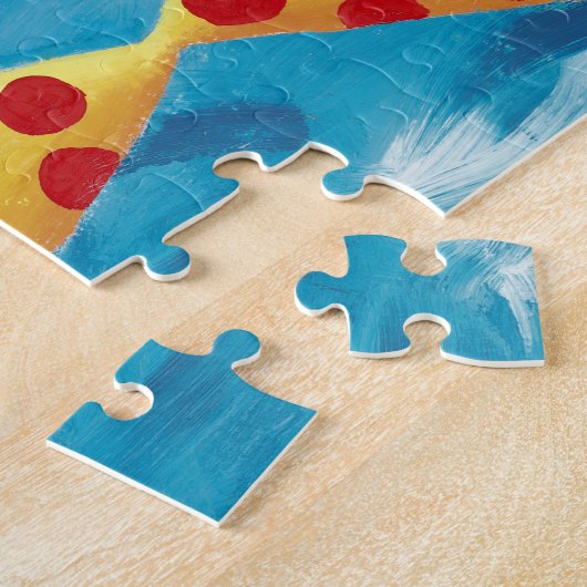 Puzzle Deux Peinture de Poisson (Côté)