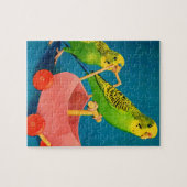 Puzzle deux perroquets (Horizontal)